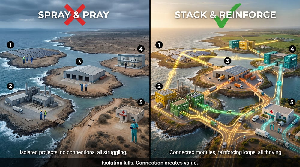 Spray & Pray vs Stack & Reinforce