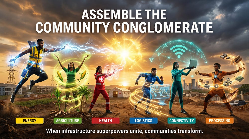 Assemble The Community Conglomerate