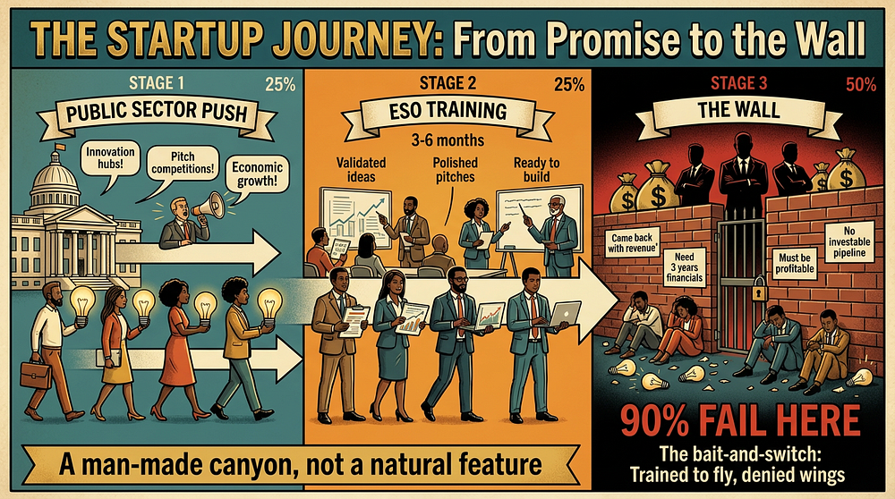 The Startup Journey: From Promise to the Wall